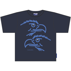 Adler Blau T-Shirt